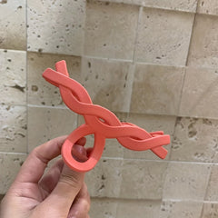 Matte Hair Clip Ponytail Back Head Hair Clip