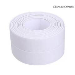 Bathroom Shower Sink Sealing Strip Tape Self Adhesive Waterproof Wall Sticker