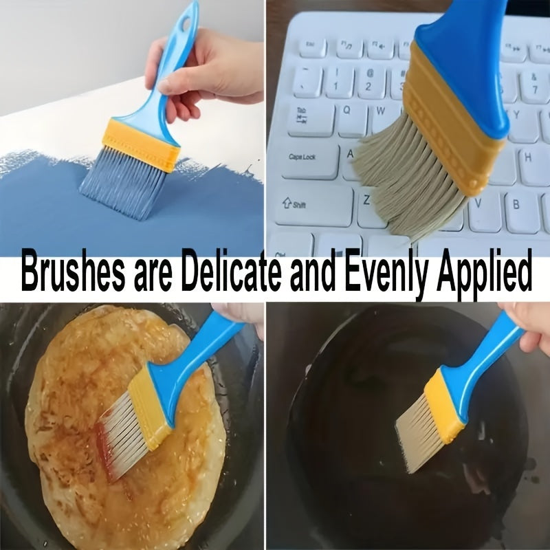 5pcs Nylon Brushes Cleaning And Safety Brushes For Painting