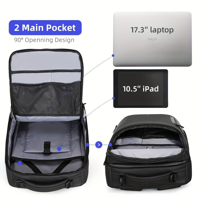 17 inch Business Computer Backpack Large Capacity Travel Bag