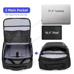 17 inch Business Computer Backpack Large Capacity Travel Bag