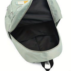 Minimalist Large Capacity School Bag All Match Zipper Backpack