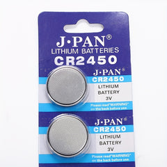 5pcs CR2450 3V Lithium Coin Cell Batteries
