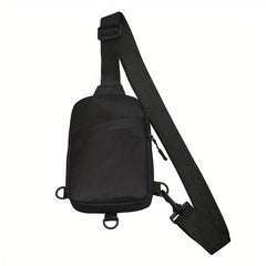 Men's Nylon Crossbody Bag Small Casual Phone Chest Bag Multifunctional Diagonal