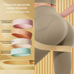 2pcs Yoga Resistance Bands Different Levels Indoor Exercise