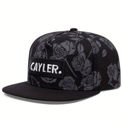 Men's Hip Hop Flat Brim Hat