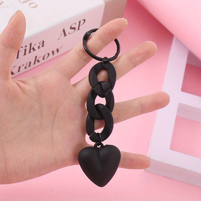 Heart Key Chain Pendant for Bag or Backpack