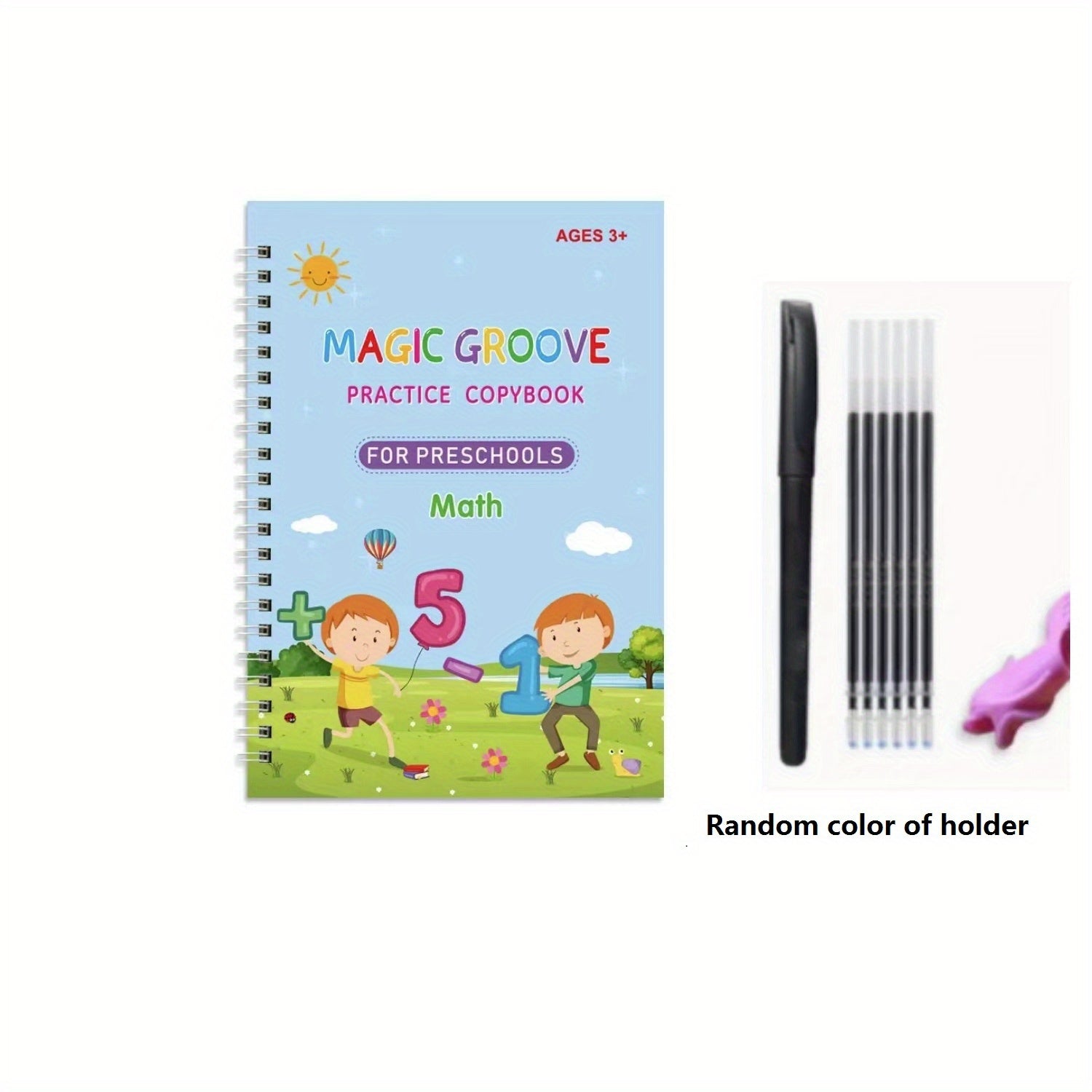 Reusable Handwriting Workbook for Kids - Alphabet & Writing Practice Book