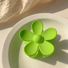 Sweet Matte Hair Claw Clip Flower Hairpin Hair Accessories