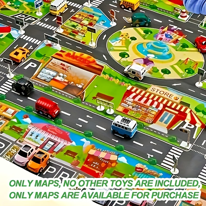 City Playhouse Adventure Map Toy Set for Kids