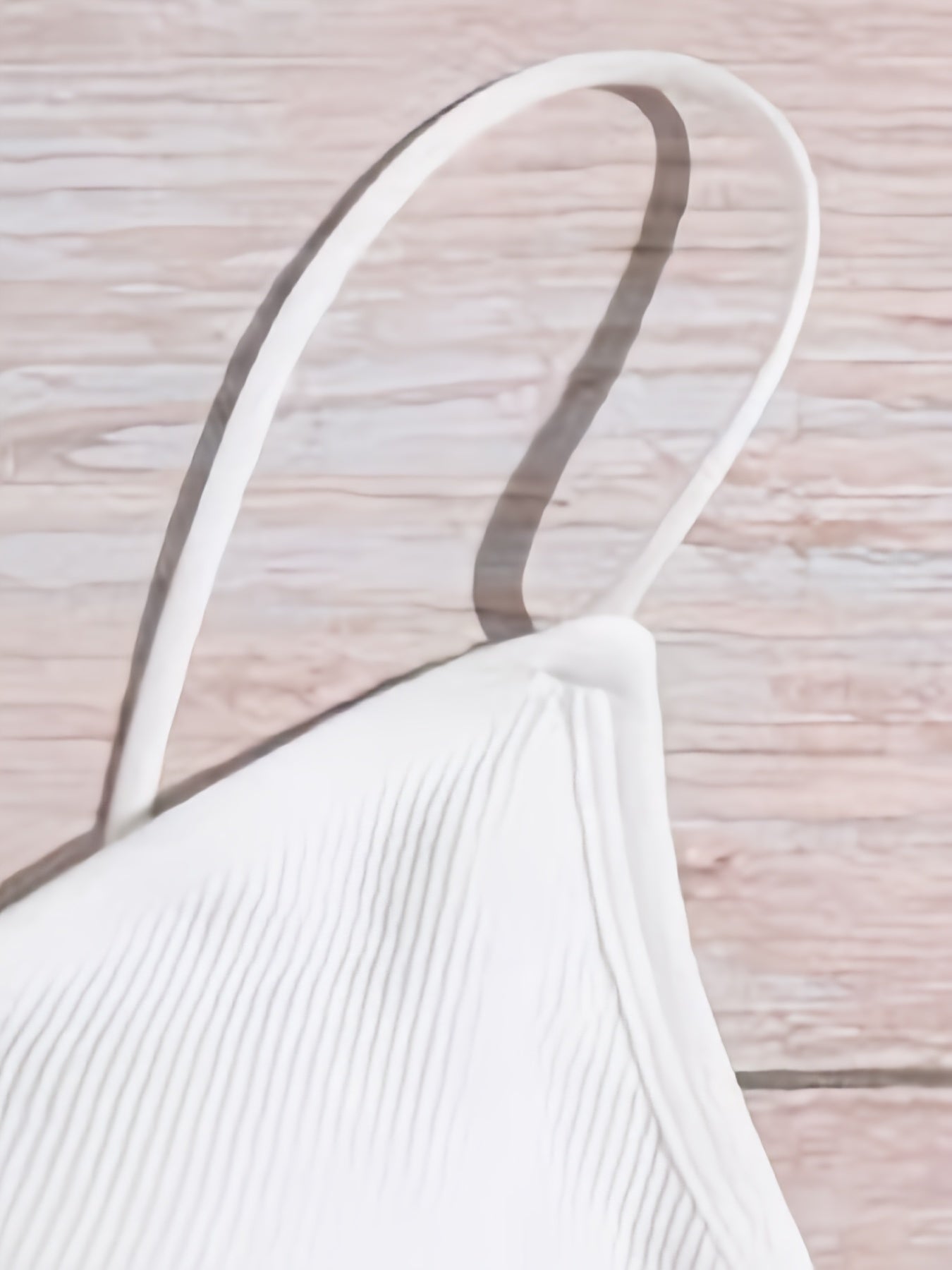 4pcs Solid Ribbed Wireless Bras Comfy Stretch Intimates Bra Women's Lingerie