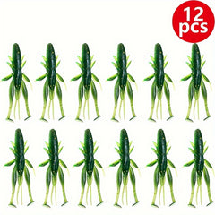 Soft Shrimp Bait T Tail Floating Water Soft Lure Bait 2 7g