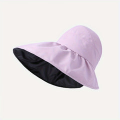 Packable Sun Hat Wide Brim UV Protection Bucket Hat