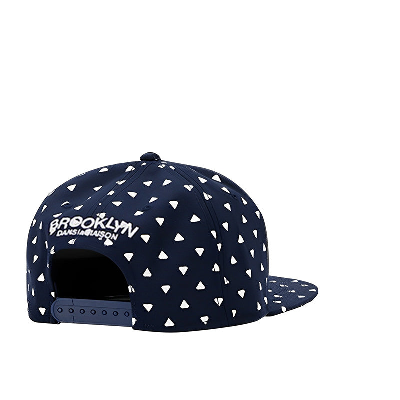 Embroidery Baseball Cap Navy Snap Back Hat