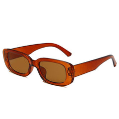 Square Sunglasses Rectangle Small Frame For Women Men Oculos Lunette De Soleil