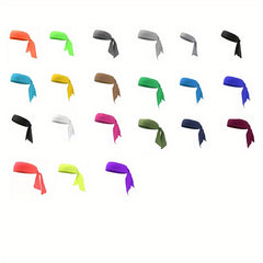 21pcs Mixed Sports Headband Tennis Pirate Headband Fitness Headscarf