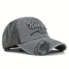 Flying Edge Patch Cloth 3D Letter Baseball Cap Old Fashioned Sun Hat