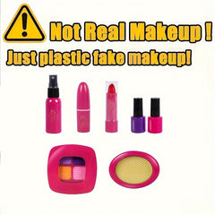 Unicorn Themed Makeup Toy Set for Girls Ages 3-6