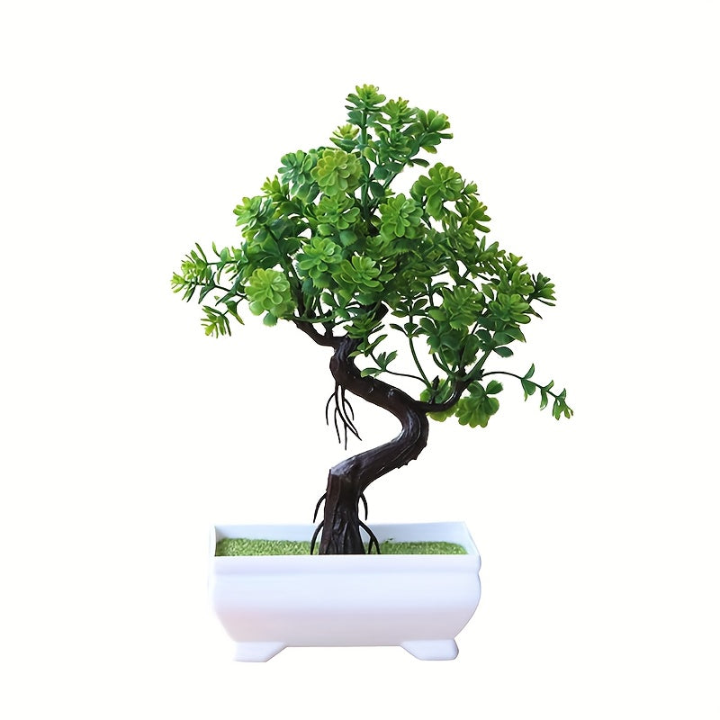 Artificial Potted Bonsai Plant for Home Decor