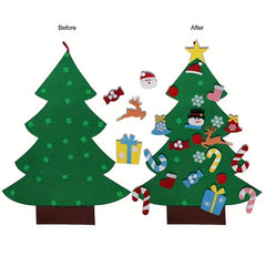 DIY Christmas Tree Felt Toy for Infants & Toddlers