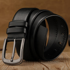 Men's Pin Buckle Work & Business Belt for Dad & Husband