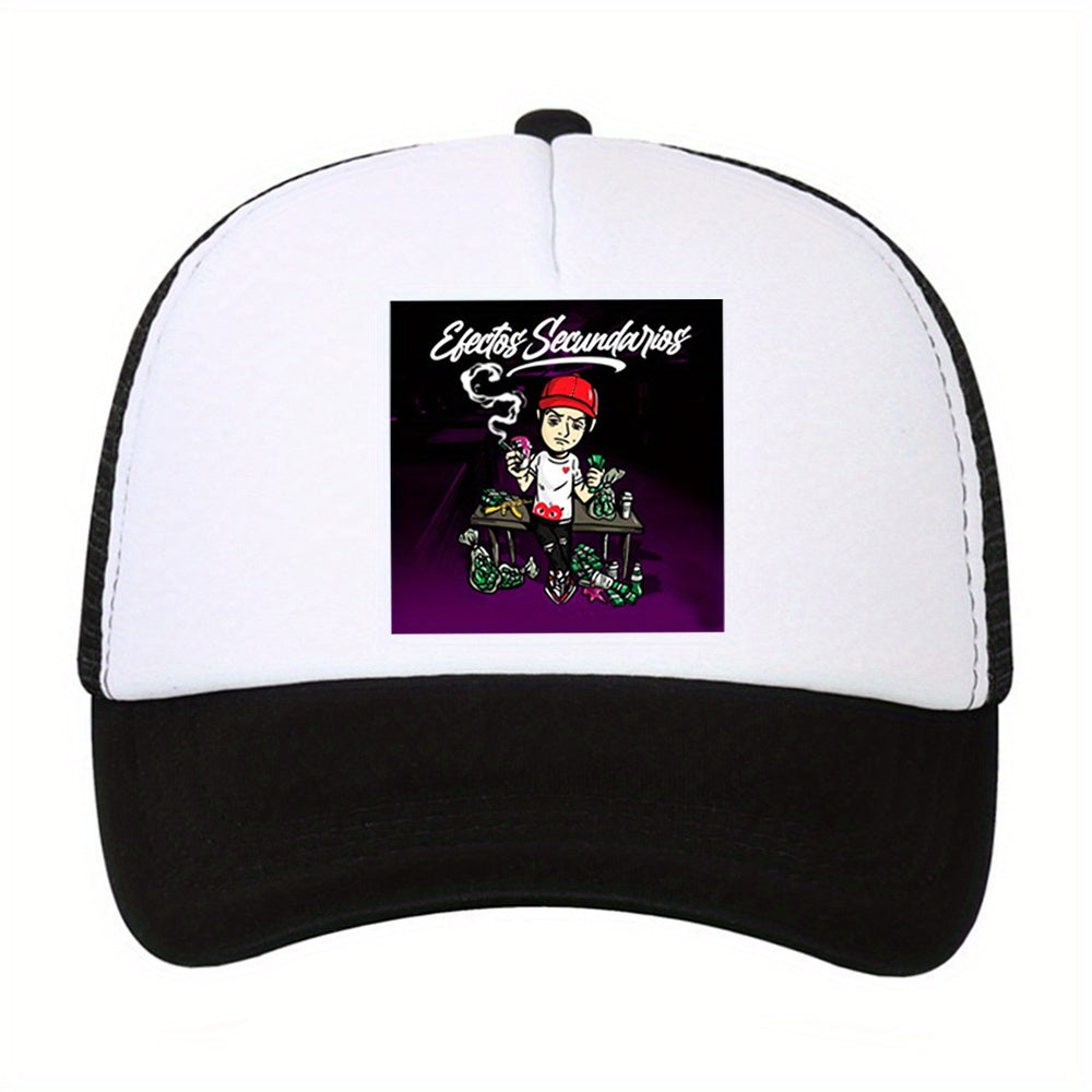 Adjustable Unisex Casual Baseball Cap with Embroidery for Outdoor Sport