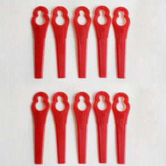 Plastic Lawn Mower Blades Replacement Cutting Blade - 100pcs