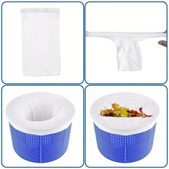 10pcs Pool Skimmer Socks Filters for In Ground Above Ground Pools
