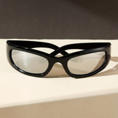Y2K Wrap Around Sunglasses Anti Glare UV400