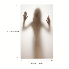 Halloween Ghost Glass Window Film Sticker for Home Decor