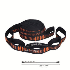 Outdoor Hammock Binding Set Knot Reinforced Polyester 5 Loops 14 Loops