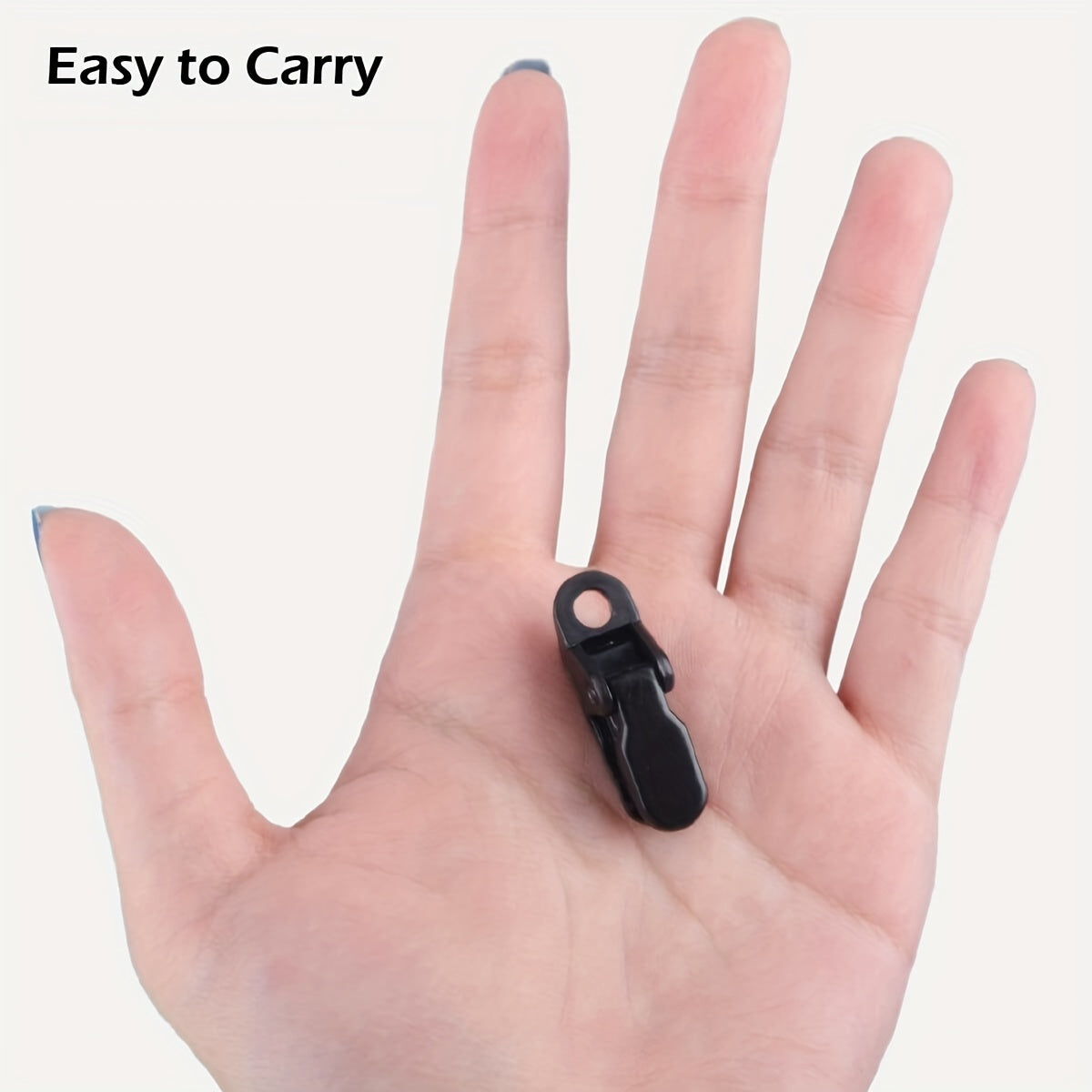12pcs Windproof Tarp Clips for Camping and Hiking