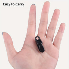 12pcs Windproof Tarp Clips for Camping and Hiking