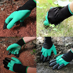 Garden Gloves With Claws for Women and Men, Yard Work Safe Gloves