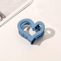 Heart Shape Hair Claw Shark Claw Ponytail Holder Hair Accessories