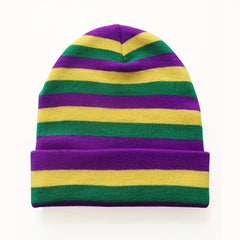 Checkered Matching Beanies For Men