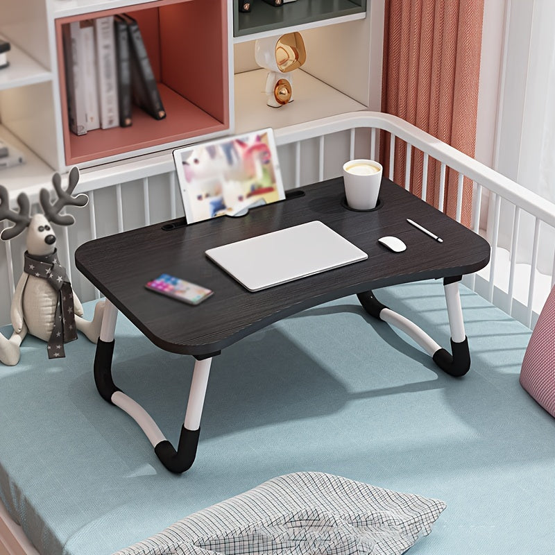 1pc Three Colors Two Folding Computer Bed Desks Lazy Student Dormitory Tables