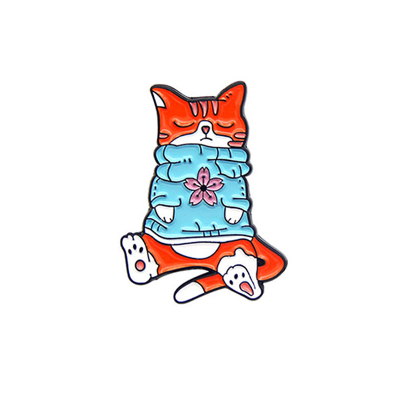 Cartoon Animal Brooch for Kids