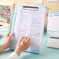 File Box with Paper Clip Board