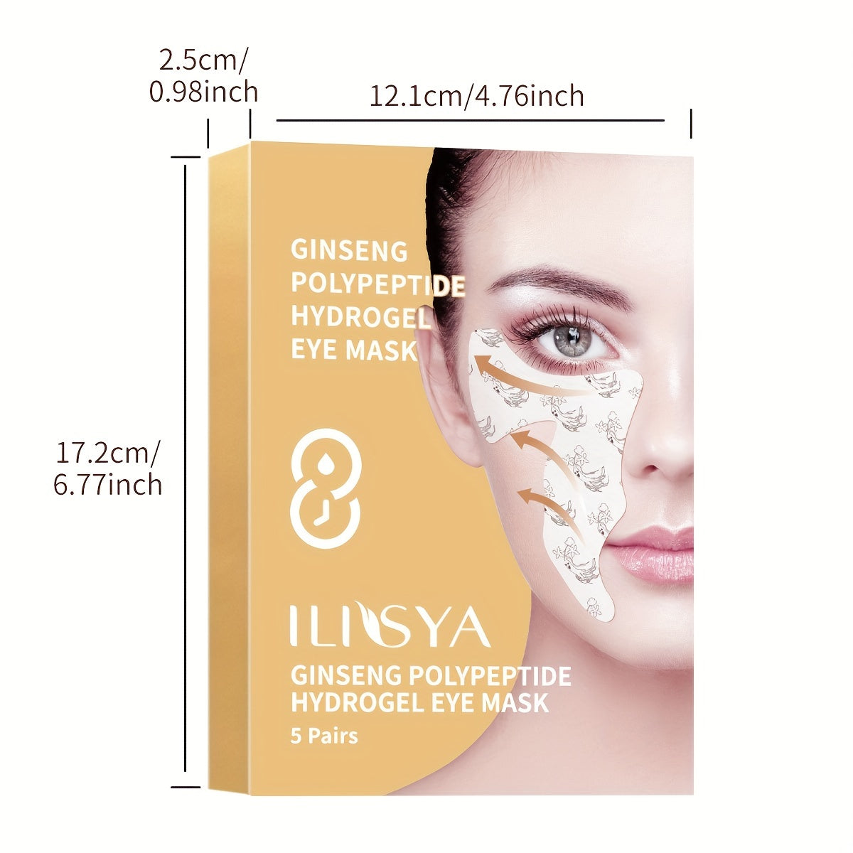Ginseng Eye Mask - Moisturize & Refine Pores - Firm Under Eye