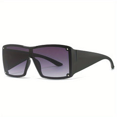 Y2K Sunglasses Cyberpunk Gradient Shield Glasses UV400