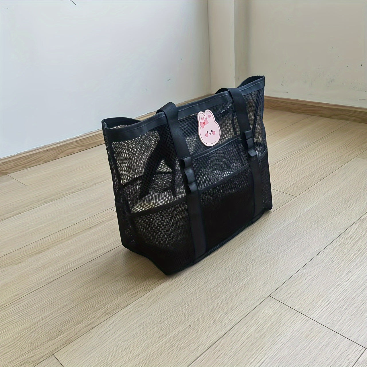 Large Capacity Cartoon Diaper Bag Organizer with Bottle Holder