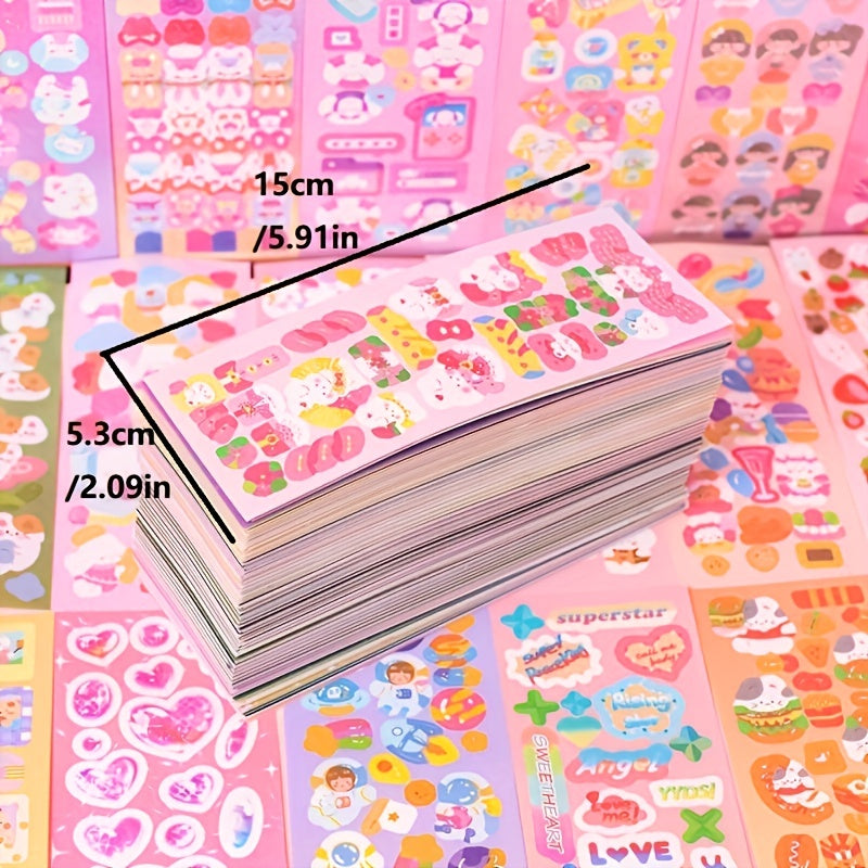 40pcs Puzzle Toy Sticker Set for DIY Crafts, Children's Gifts, Wrapping, Decor