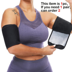 Women's Arm Trimmers Sauna Sweat Bands Compression Sleeves