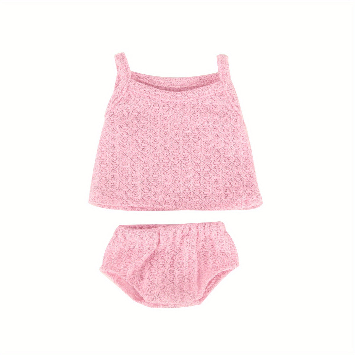 Doll Outfit Set - Vest and Panties, Comfortable Clothes (Doll Not Included)