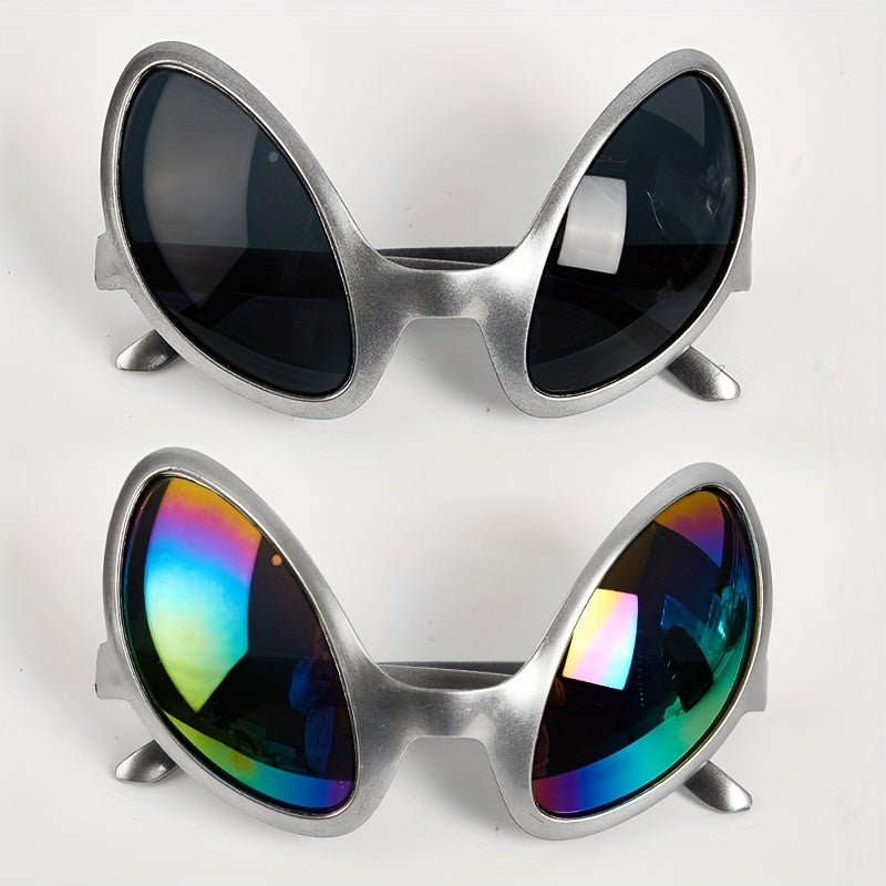 Colorful Alien Costume Glasses for Halloween Parties
