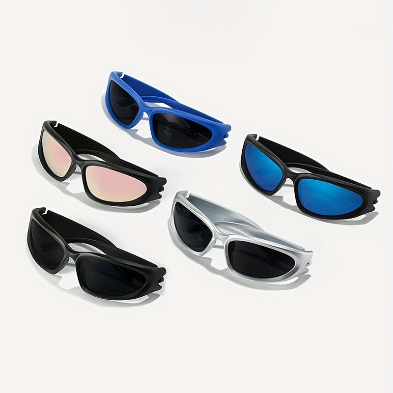 Y2K Wrap Around Sports Sunglasses UV400