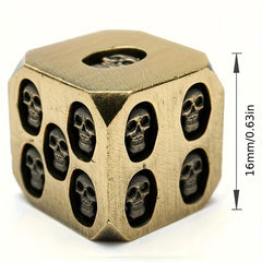 6pcs Solid Dice Set for Cosplay Board Game Halloween Christmas