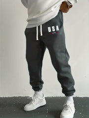Men's Stylish Joggers with Drawstring Waist
