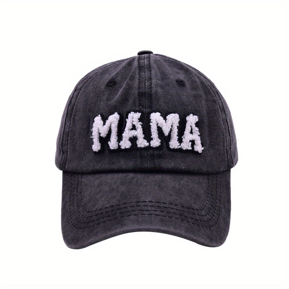 MAMA Patch Baseball Cap Sun Hat for Women